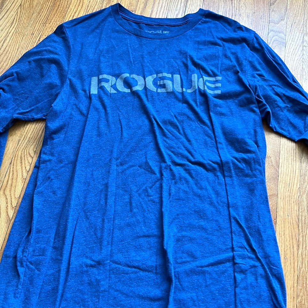 Light Navy Blue Long Sleeve Rogue Shirt